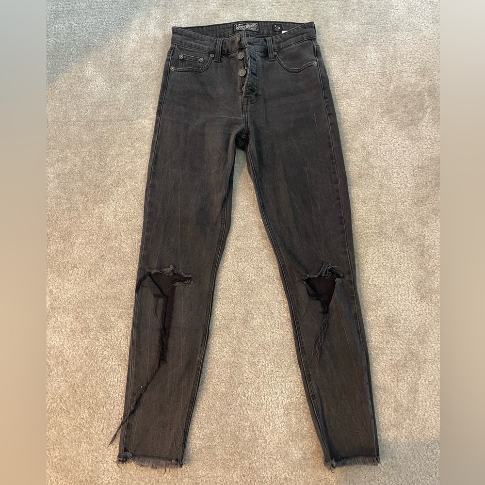 Lucky Brand Women’s High waisted Black Jeans